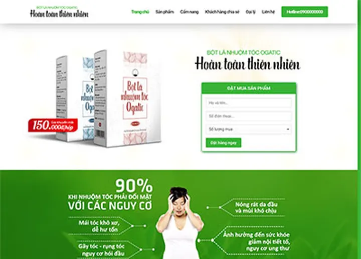 Mẫu website Dược phẩm 3