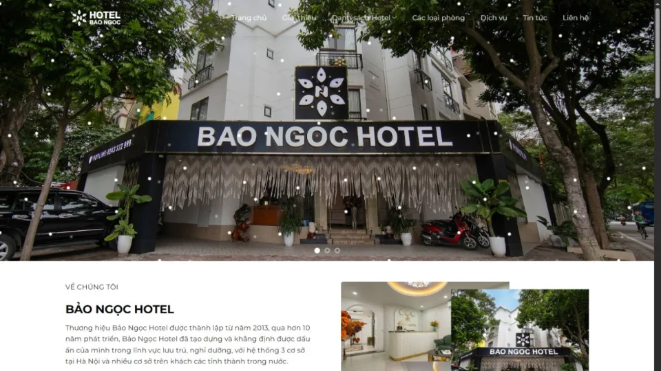 Giao diện Bảo Ngọc Hotel