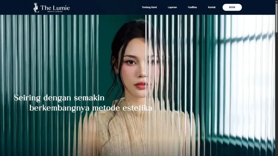 Giao diện The Lumie Beauty