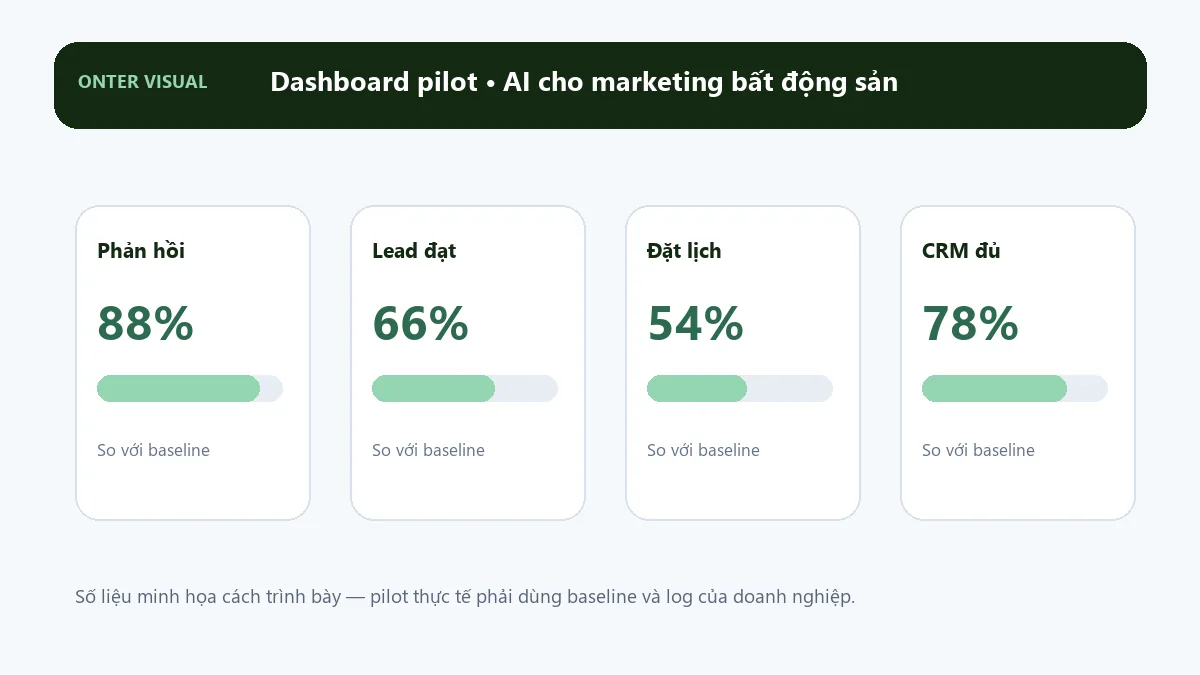 Dashboard KPI minh họa cho ai cho marketing bất động sản