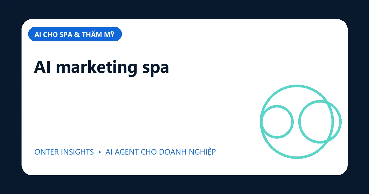 AI marketing spa