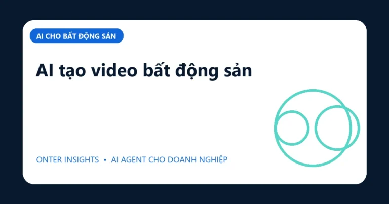 Minh họa ai tạo video bất động sản cho doanh nghiệp