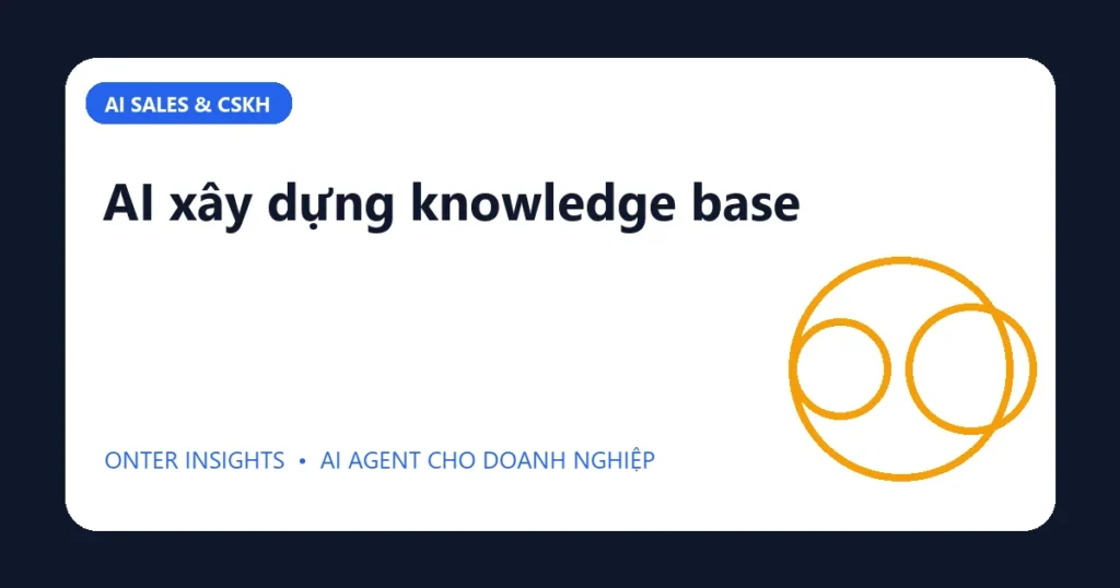 AI xây dựng knowledge base