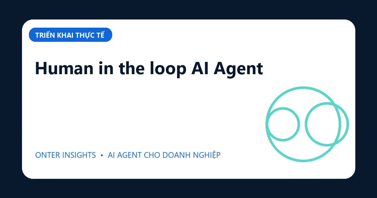 Human in the loop AI Agent