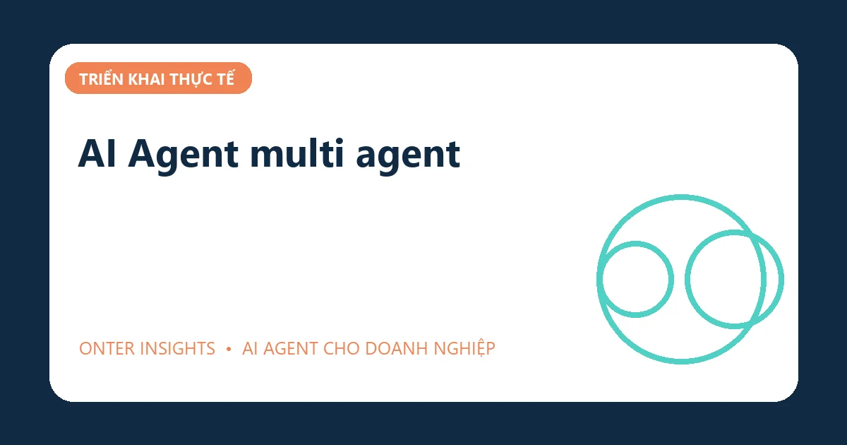 AI Agent multi agent