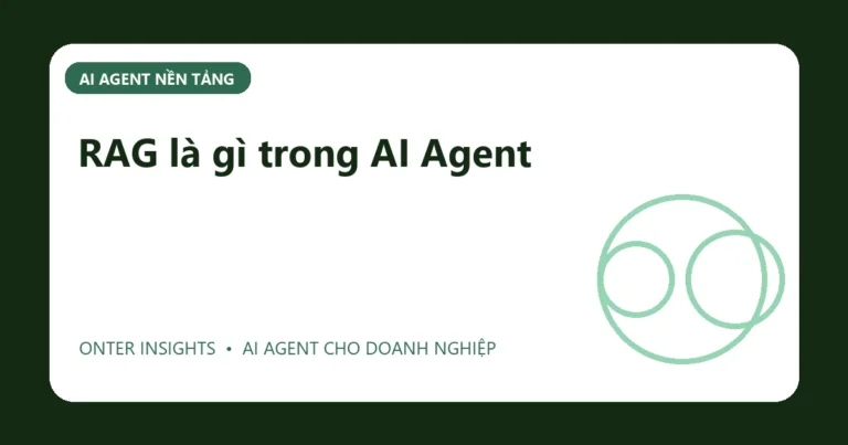 Minh họa rag là gì trong ai agent cho doanh nghiệp