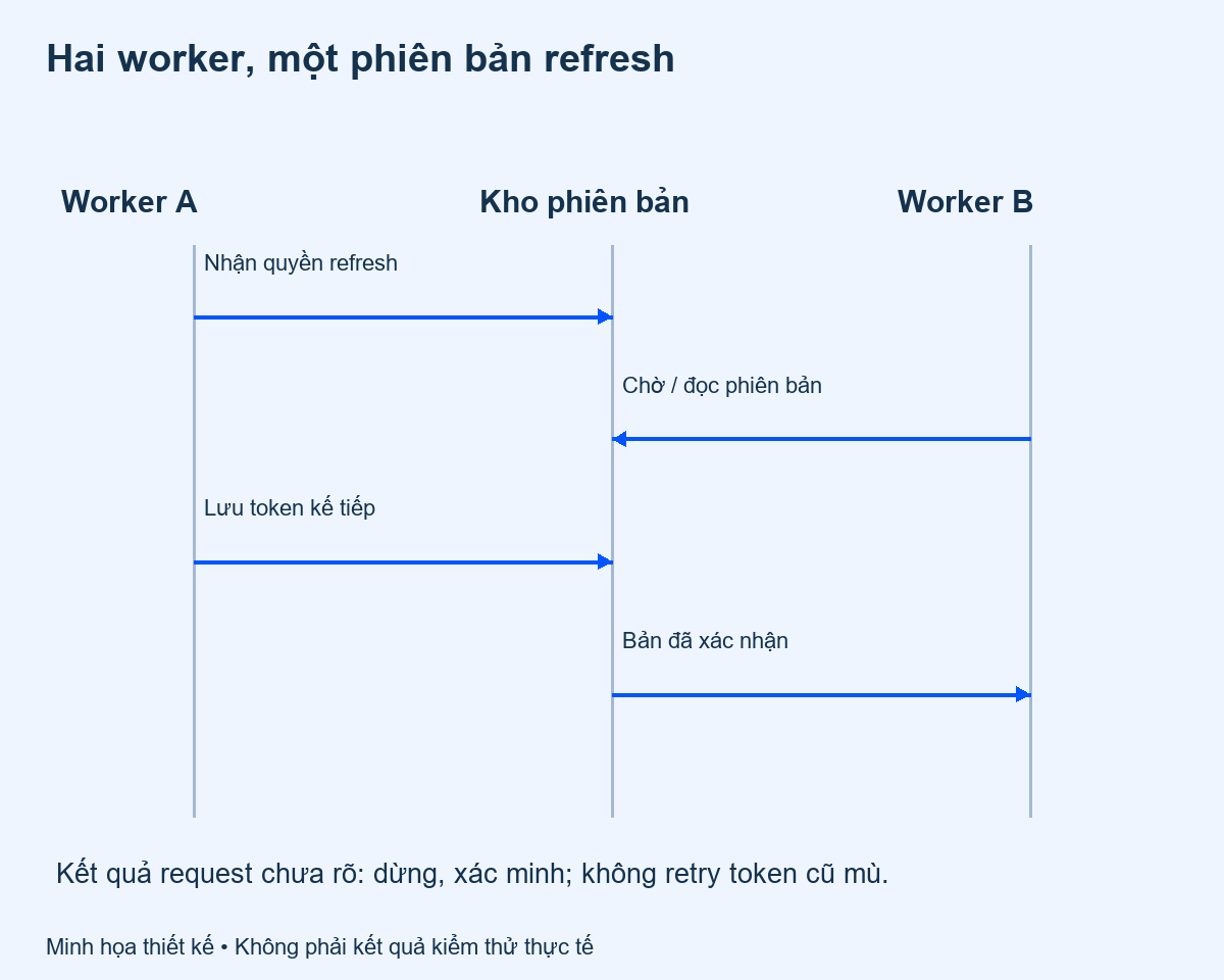 Hai worker, một phiên bản refresh
